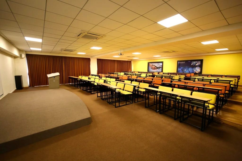 Atharva University conference room setup